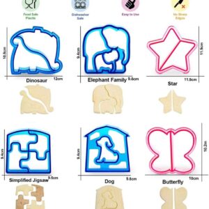 Cortador molde sandwich diseños a eleccion