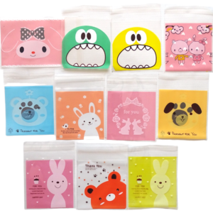 Mini bolsitas 10x10 cms -  varios diseños (10 unidades)