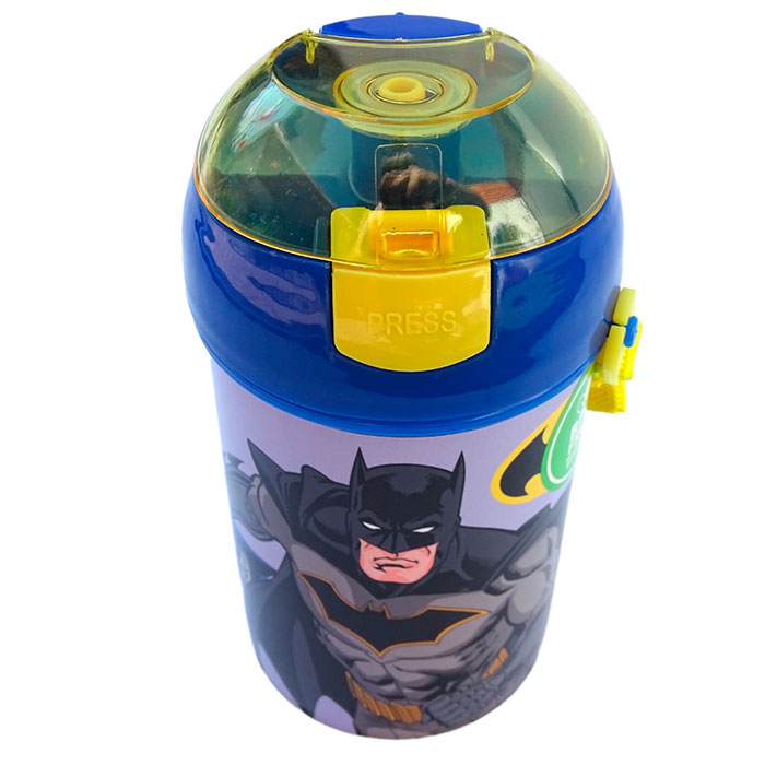 Botellas boton correa Batman – Lonches Felices