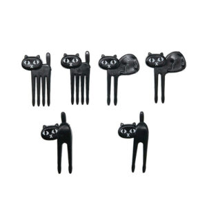 Mini tendores gatos negros