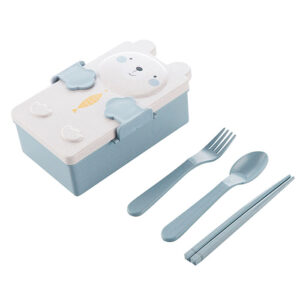 Pote en forma de Osito azul