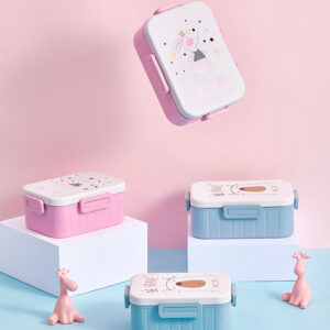 Pote divisiones rectangular oso o conejo