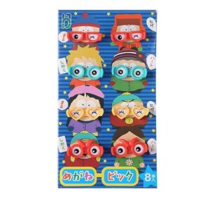 Mini palillitos ojitos con lentes