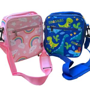  bolso lonchera térmica con correa ajustable - 2 diseños