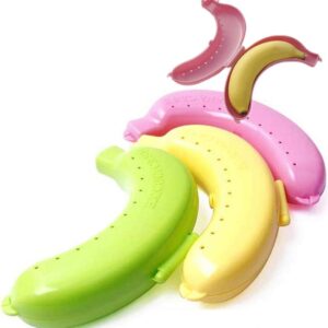 Porta banana amarillo