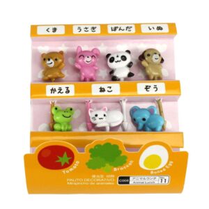 mini palillitos animales tiernos ( 7 unds)