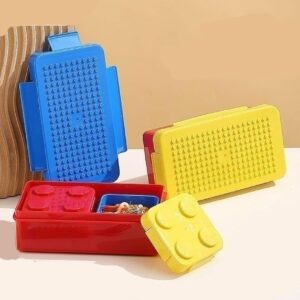 Pote bento  bloques (incluye set 500 piezas para ensamblar)