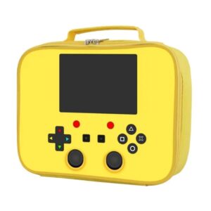 Lonchera termica diseño consola amarilla